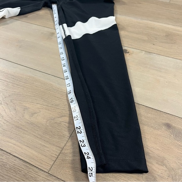 Nike Womens Power Victory Tight Fit Training Running Leggings Pink Black - Picture 15 of 16